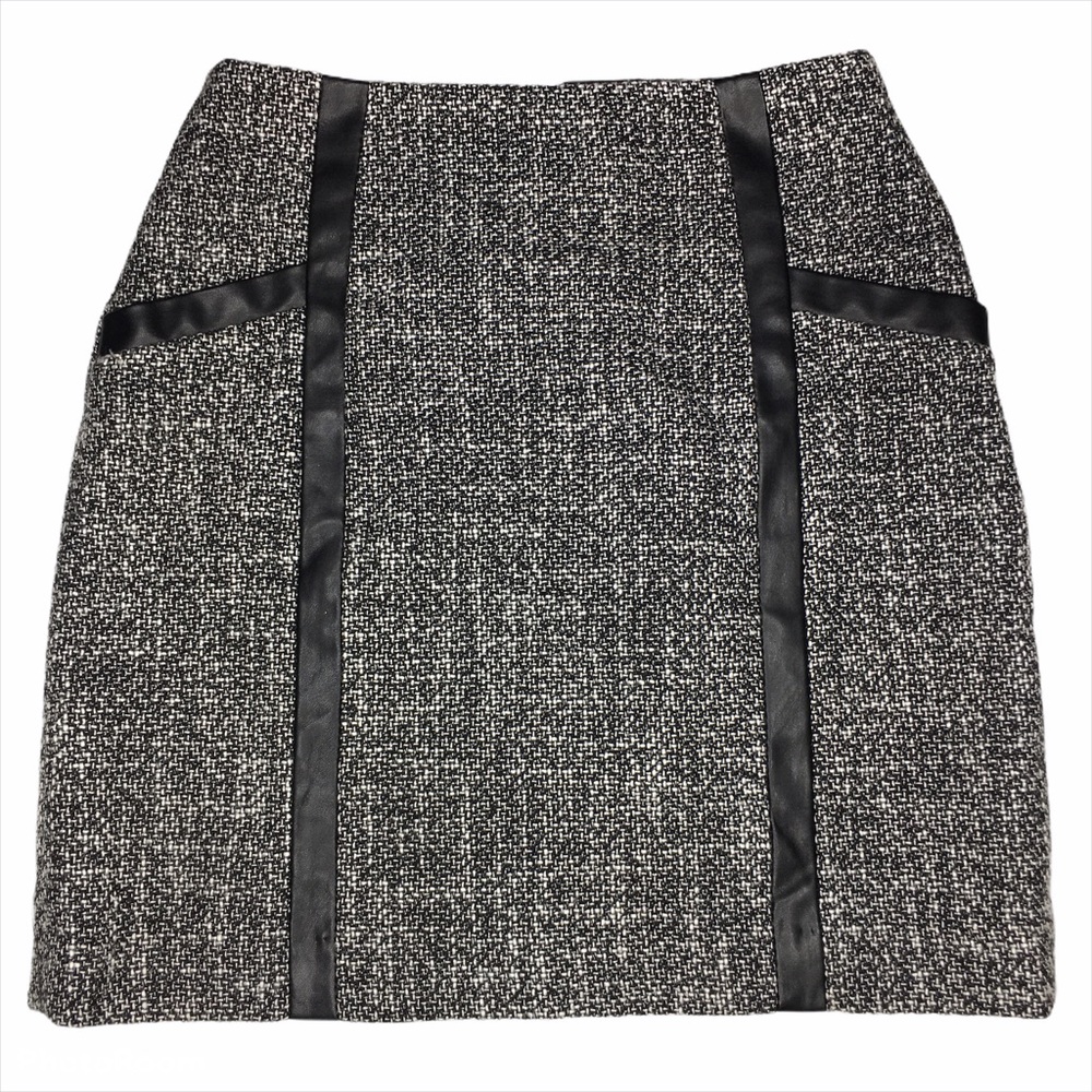 Banana Republic Speckled Tweed Mini Skirt Size 0